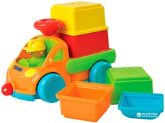 Грузовичок с пирамидкой Tomy (T72467) – игрушки с доставкой от ROZETKA