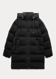 Вітронепроникна Куртка ZARA Padded Hooded Windproof Anorak XS