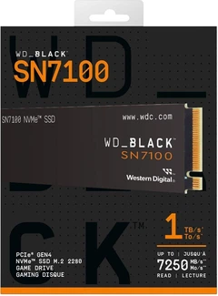 内蔵型SSD WD BLACK SN7100 1TB SSD SSD диск Western Digital WD_BLACK SN7100 NVMe 1TB TLC 3D NAND