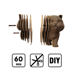 Kartoon  Картонный конструктор Cartonic 3D Puzzle Tralalero Tralala