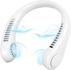 Портативный вентилятор на шею Leafless Hanging Neck Fan X5