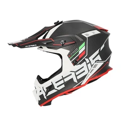 Шлем ACERBIS STEEL CARBON 2206 black/red - L – фото, отзывы