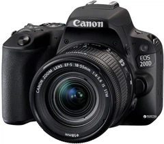 Фотоаппарат Canon EOS 200D Kit 18-55 IS STM Black (2250C017