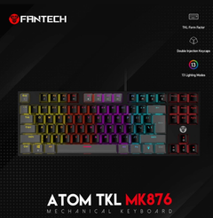 ちゃむ Клавиатура механическая игровая с подсветкой Fantech ATOM MK