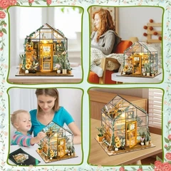  house写真 3D Интерьерный конструктор DIY House Румбокс Hongda Craft
