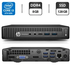 Неттоп HP EliteDesk 800 G2 Desktop Mini PC USFF / Intel Core i3
