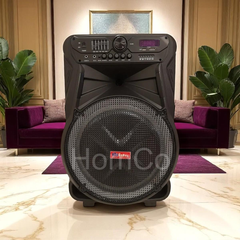 SYNDICATE トラクション2P （BLK/BLE） Акустическая переносная колонка ZXX-7272 600 Вт на колёсиках