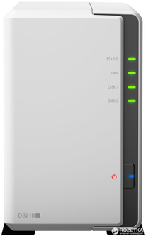 Мережеве сховище Synology DS218j – фото, відгуки