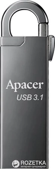 Apacer AH15A 64GB USB 3.1 Ashy (AP64GAH15AA-1)