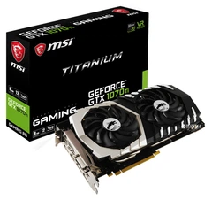 Видеокарта MSI PCI-Ex GeForce GTX 1070 Ti Titanium 8GB GDDR5