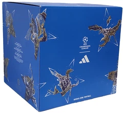 Мяч футбольный Adidas UCL 2025 league BOX JP1548 №4 Бело-синий