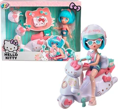 Игровой набор 4SF Manga Dolls серии Hello Kitty Красотка Пинк На