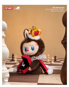 THE MONSTERS Let’s Checkmate ラブブ（LABUBU） Игрушка Pop Mart Labubu The Monsters Let's Checkmate Series Vinyl