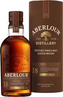 Виски Aberlour 18 лет выдержки 0.5 л 43% в коробке