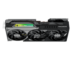 RX 9070 XT Steel Legend Dark 16GB　【美品】 Видеокарта ASRock Radeon RX 9070 XT Steel Legend Dark 16GB