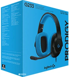Наушники Logitech Wired Gaming Headset G233 Prodigy Black-Blue