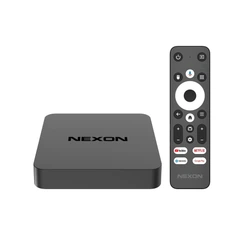 Смарт ТВ приставка NEXON X2 TV, 2/16 ГБ, Android TV 10, 4 ядра, Wi
