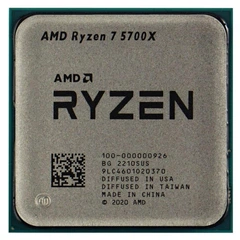 CPU Ryzen 7 5700X AMD Процессор AMD Ryzen 7 5700X (3.4GHz 32MB 65W AM4) Tray (100