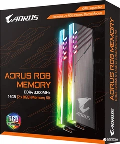 Оперативная память Gigabyte DDR4-3200 16384MB PC4-25600 (Kit of
