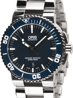 Oris 0173376534155 0782601PEB Aquis Automatik 43mm 30ATM