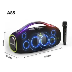 Портативная колонка Hopestar A85 400W с микрофоном, Bluetooth 5.3