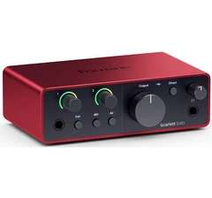 Аудіоінтерфейс Focusrite Scarlett Solo (4Gen) – фото, відгуки