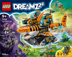 Конструктор LEGO DREAMZZZ Танк: тигровая акула 1458 элементов