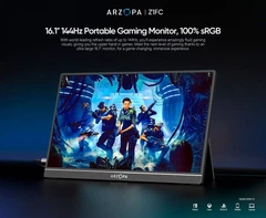 Портативный монитор Arzopa Z1FC + Case Black EU [101366] – фото