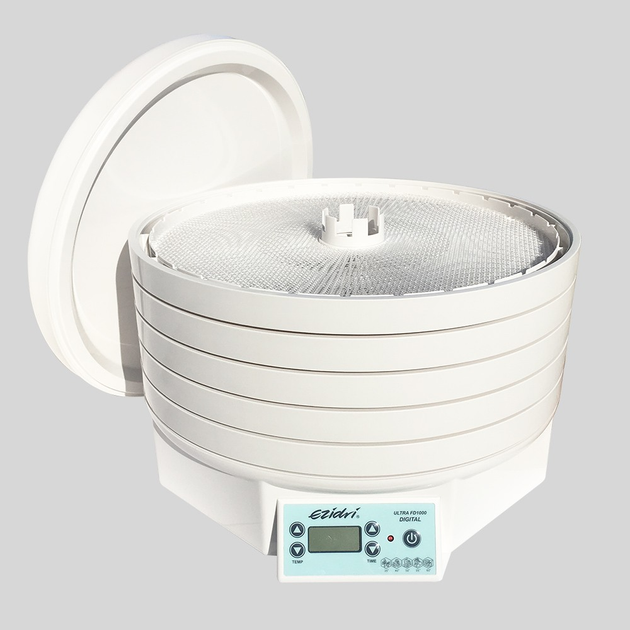 Сушилка для фруктов и овощей Ezidri Ultra FD1000 digital White - изображение 3