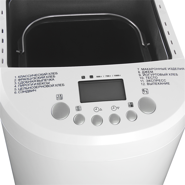 Хлебопечь VILGRAND VBM5812 White - изображение 3