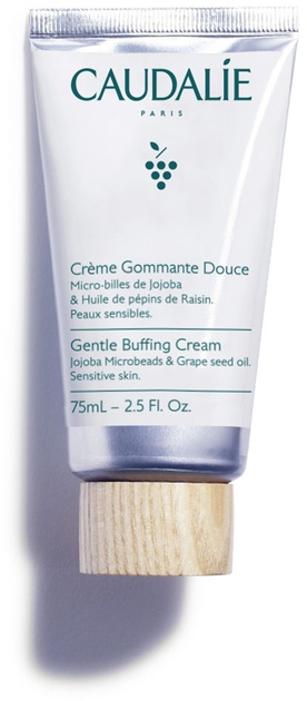 Нежный очищающий крем-скраб Caudalie Cleansing & Toning Gentle Buffing Cream для лица 75 мл (3522930003038) 