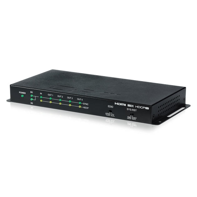 Розподільник 1:4 сигналу HDMI CYP QU-4-4K22 - Фото 1 Розподільник 1:4 сигналу HDMI CYP QU-4-4K22 - зображення 1