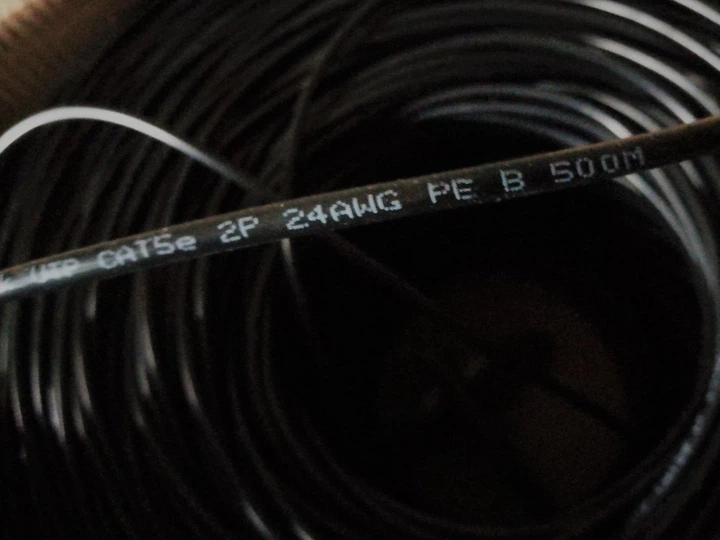 Кабель витая пара наружный FinMark UTP CAT5E 2P 24AWG PE B 2х2х0,51 1 м - Фото 3 Кабель витая пара наружный FinMark UTP CAT5E 2P 24AWG PE B 2х2х0,51 1 м - изображение 3