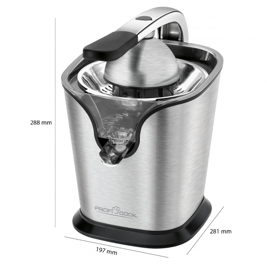 Соковижималка для цитрусових Profi Cook PC-ZP 1154 - Фото 2 Соковижималка для цитрусових Profi Cook PC-ZP 1154 - зображення 2