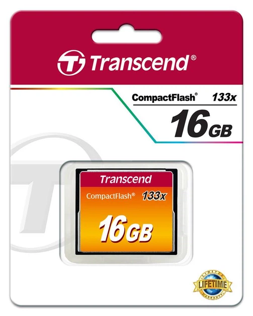 Transcend Карта пам'яті CF 16GB 133X - изображение 5