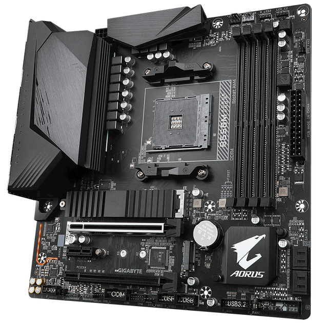 Материнская плата Gigabyte B550M Aorus Pro-P (sAM4, AMD B550, PCI