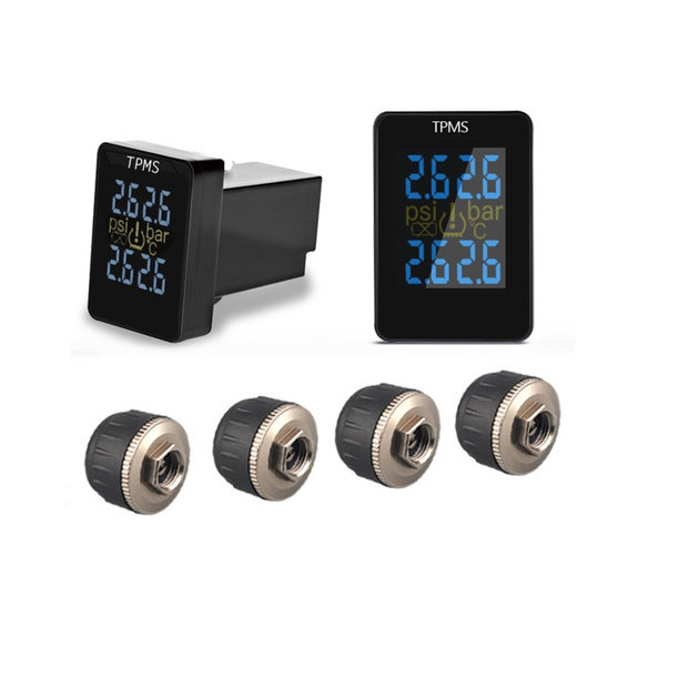 TPMS система контроля давления и температуры в шинах Careud U912-NF+Toyota, внешние датчики - изображение 1