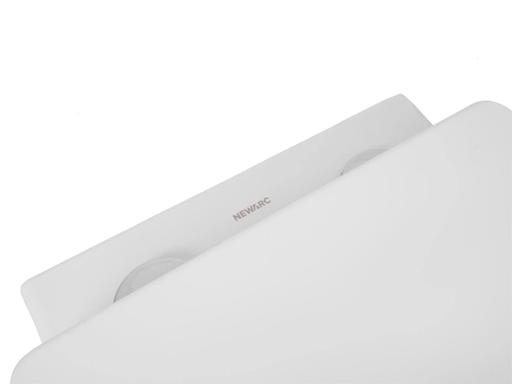 Унитаз NEWARC Life Rimless 9823W-M с сиденьем Soft Close дюропласт белый матовый (9823W-M) - изображение 7