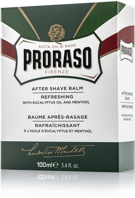 Освежающий и тонизирующий бальзам после бритья Proraso с экстрактом ...