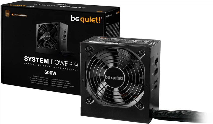 Zasilacz be quiet! System Power 9 500W CM (BN301) - obraz 3