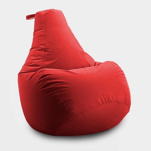 Кресло мешок груша Beans Bag Оксфорд 90*130 см, Цвет Красный - изображение 1