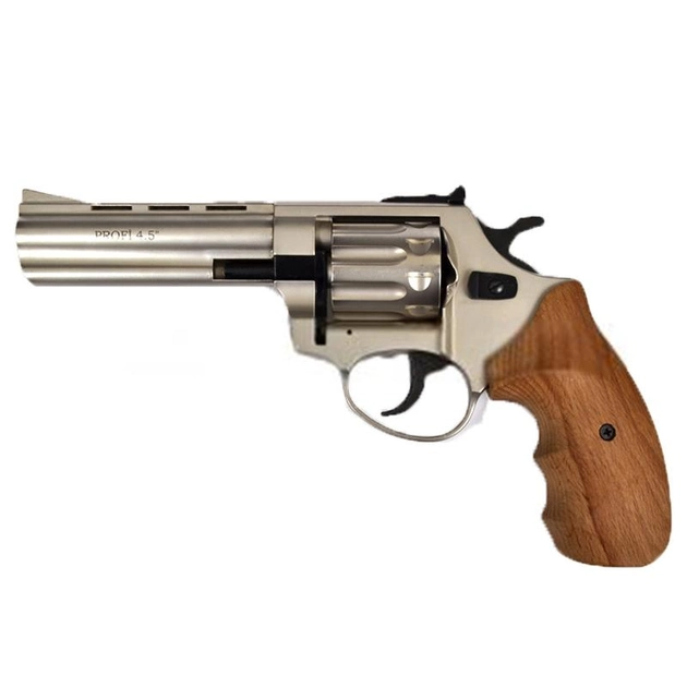 Револьвер под патрон флобера PROFI (4.5", 4.0мм), сатин-бук - изображение 1