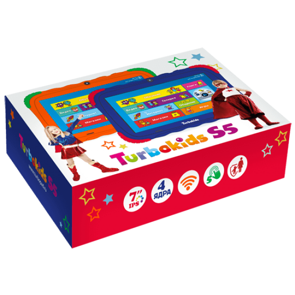 Дитячий планшет Turbokids S5 для дітей від 3-4 років Помаранчевий - зображення 2