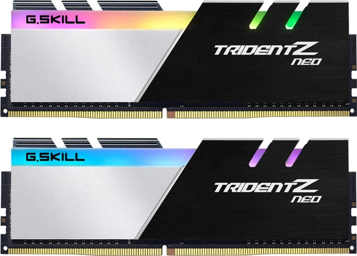 Pamięć RAM G.Skill DDR4-3600 32768MB PC4-28800 (zestaw 2x16384) Trident Z Neo RGB (F4-3600C18D-32GTZN) - Zdjęcie 1 Pamięć RAM G.Skill DDR4-3600 32768MB PC4-28800 (zestaw 2x16384) Trident Z Neo RGB (F4-3600C18D-32GTZN) - obraz 1