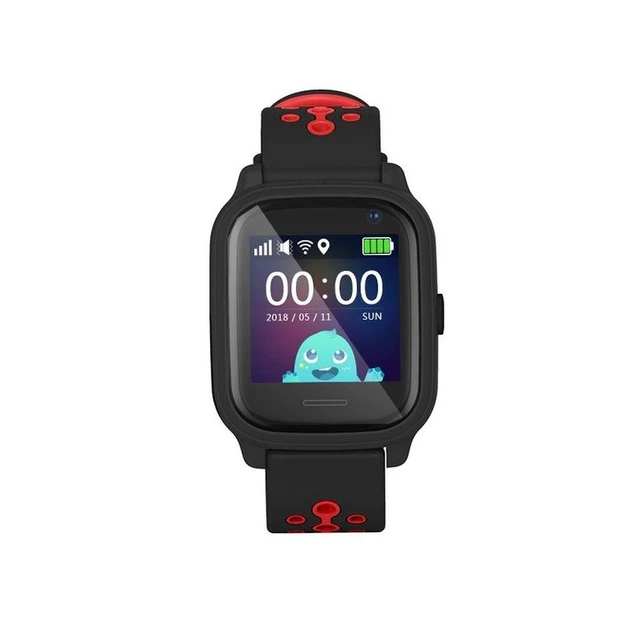 Дитячий розумний GPS-годинник Wonlex Smart Baby Watch KT04 чорний - зображення 3
