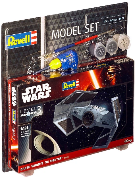 Складана модель Revell Зоряний СІД-винищувач Дарта Вейдера. Масштаб 1:121 (RVL-63602) (4009803636023) - зображення 3