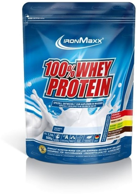 Протеин IronMaxx 100% Whey Protein 500 г - Черничный чизкейк ...