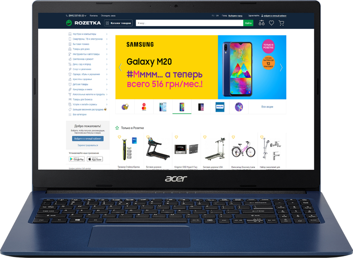 Ноутбук Acer Aspire 3 A315-34-C913 (NX.HG9EU.008) Indigo Blue - изображение 1