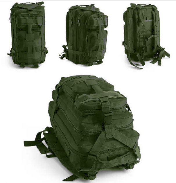 Армейский Тактический Рюкзак REEBOW 25л Городской Туристический, зеленый (2013-1) - изображение 2