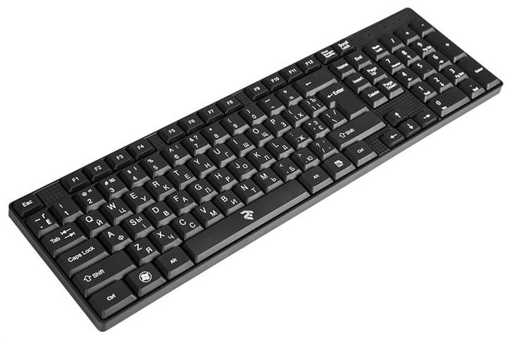 Клавиатура 2E KS 106 (2E-KS106UB) Black USB - изображение 1